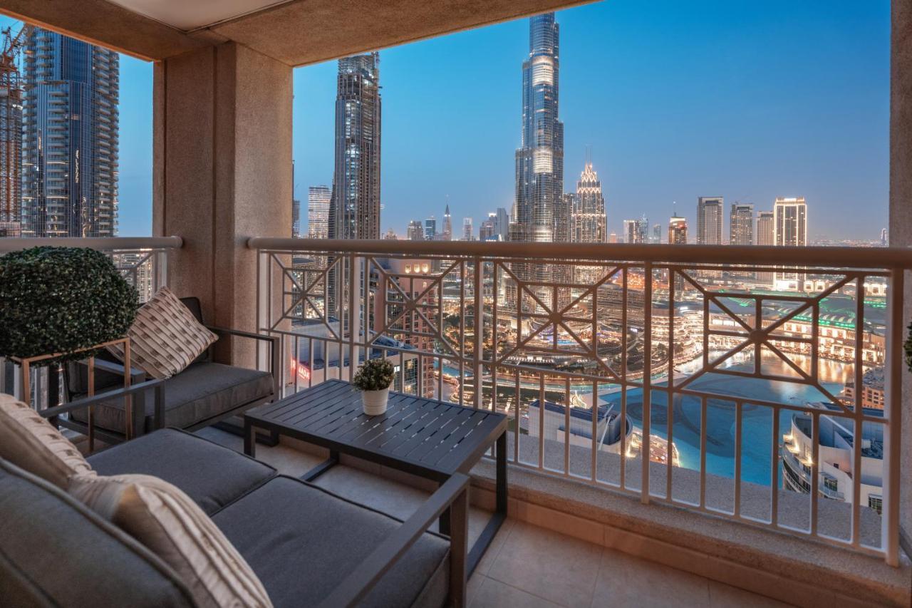 דובאי Elite Royal Apartment - Highest Floor - Full Burj Khalifa & Fountain View - Duke מראה חיצוני תמונה