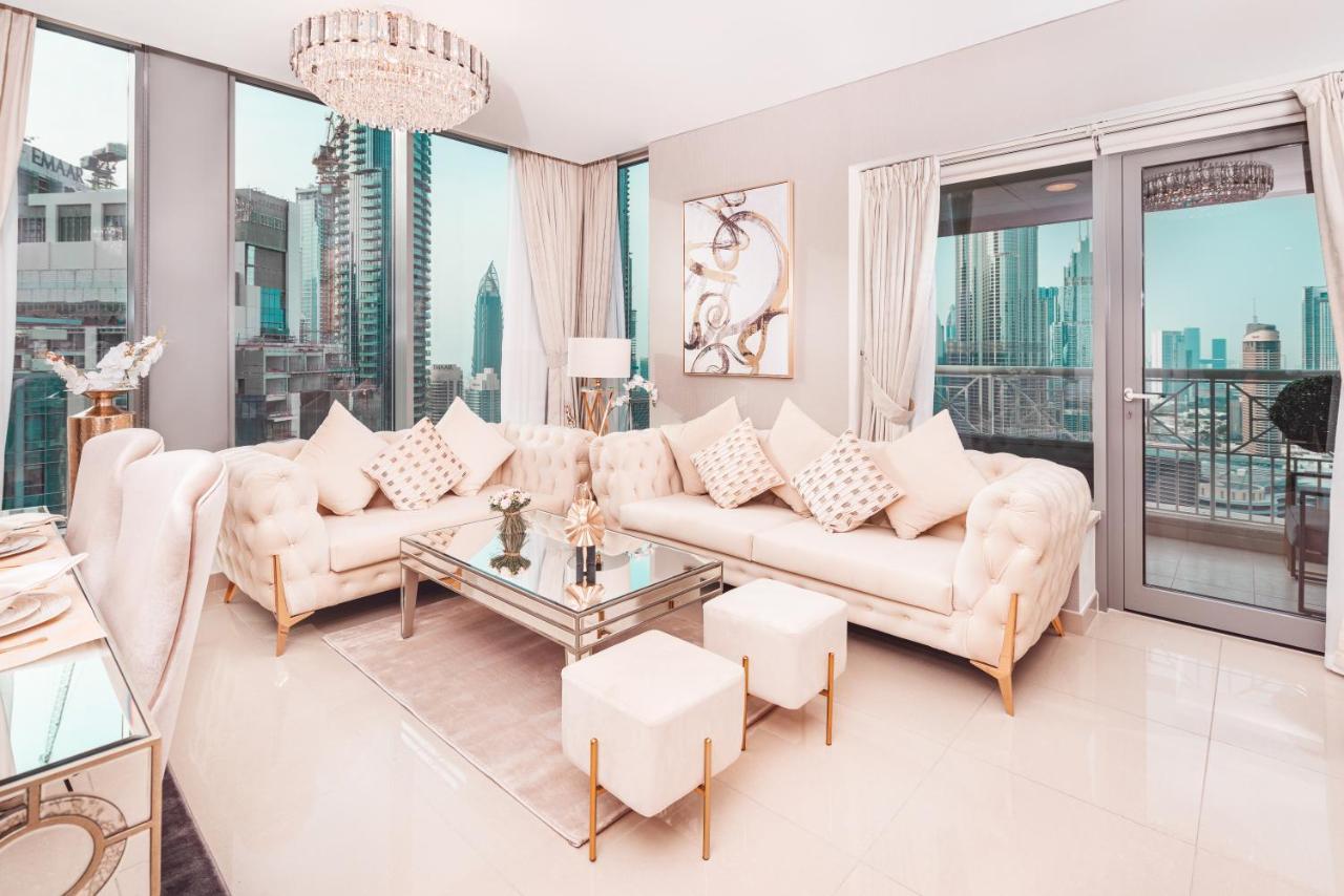 דובאי Elite Royal Apartment - Highest Floor - Full Burj Khalifa & Fountain View - Duke מראה חיצוני תמונה