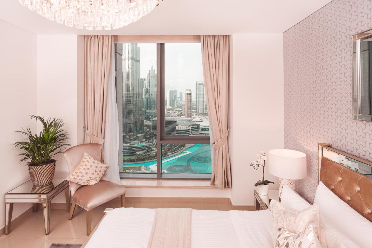 דובאי Elite Royal Apartment - Highest Floor - Full Burj Khalifa & Fountain View - Duke מראה חיצוני תמונה