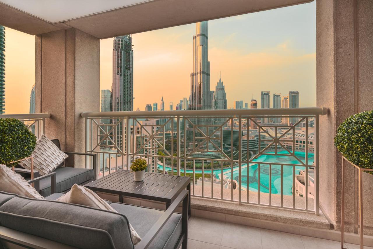דובאי Elite Royal Apartment - Highest Floor - Full Burj Khalifa & Fountain View - Duke מראה חיצוני תמונה